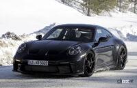 ポルシェの上品な高性能「911 GT3ツーリング」が992.2へ進化！ - Spy shot of secretly tested future car