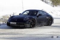 ポルシェの上品な高性能「911 GT3ツーリング」が992.2へ進化！ - Spy shot of secretly tested future car