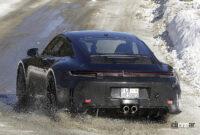 ポルシェ 911 GT3 ツーリング 改良型プロトタイプ　スパイショット