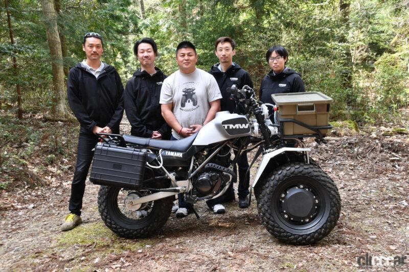 「電動モーターだから、YAMAHAだからできたバイクのAWD。未来の2輪と3輪に試乗して驚きの走破性と強い魅力を実感」の20枚目の画像