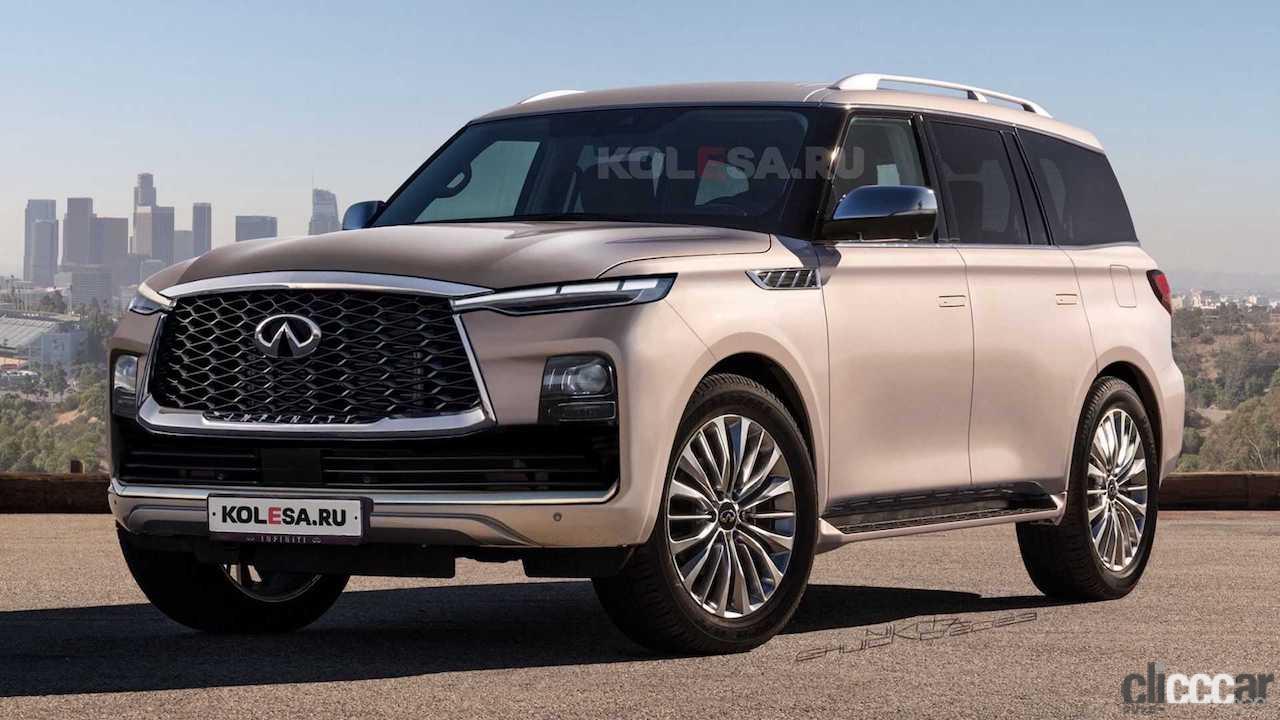 これが次期型だ! インフィニティのフラッグシップSUV「QX 80」が世代交代へ | clicccar.com