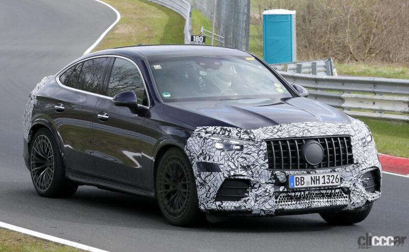 「メルセデスAMG「GLC 63クーペ」、最大671馬力の電動ターボ搭載。確定デザインが露出」の6枚目の画像