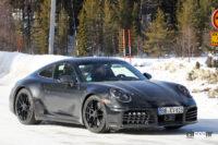 「ポルシェ「911 GTS」改良型はハイブリッドのみじゃなかった！アグレッシブスタイルが露出  」の3枚目の画像ギャラリーへのリンク