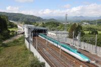 北海道新幹線は東北新幹線に乗り入れて東京駅と新函館北斗駅を直結しています