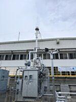 水素ボイラーからの排気は水蒸気のみ