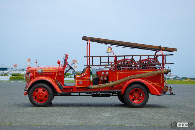 「日産が戦中・戦後に活躍した本格的な国産消防ポンプ自動車第1号「ニッサン180型消防ポンプ自動車」を再生」の3枚目の画像