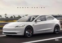テスラ「モデル3」改良型、またまた爆売れ確実？ - Refreshed-Tesla-Model-3-Renderings-2