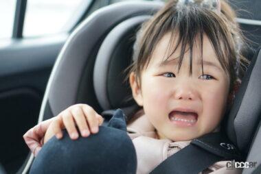 5月でも子どもを車内に残したままは熱中症の危険がある（写真はイメージ）