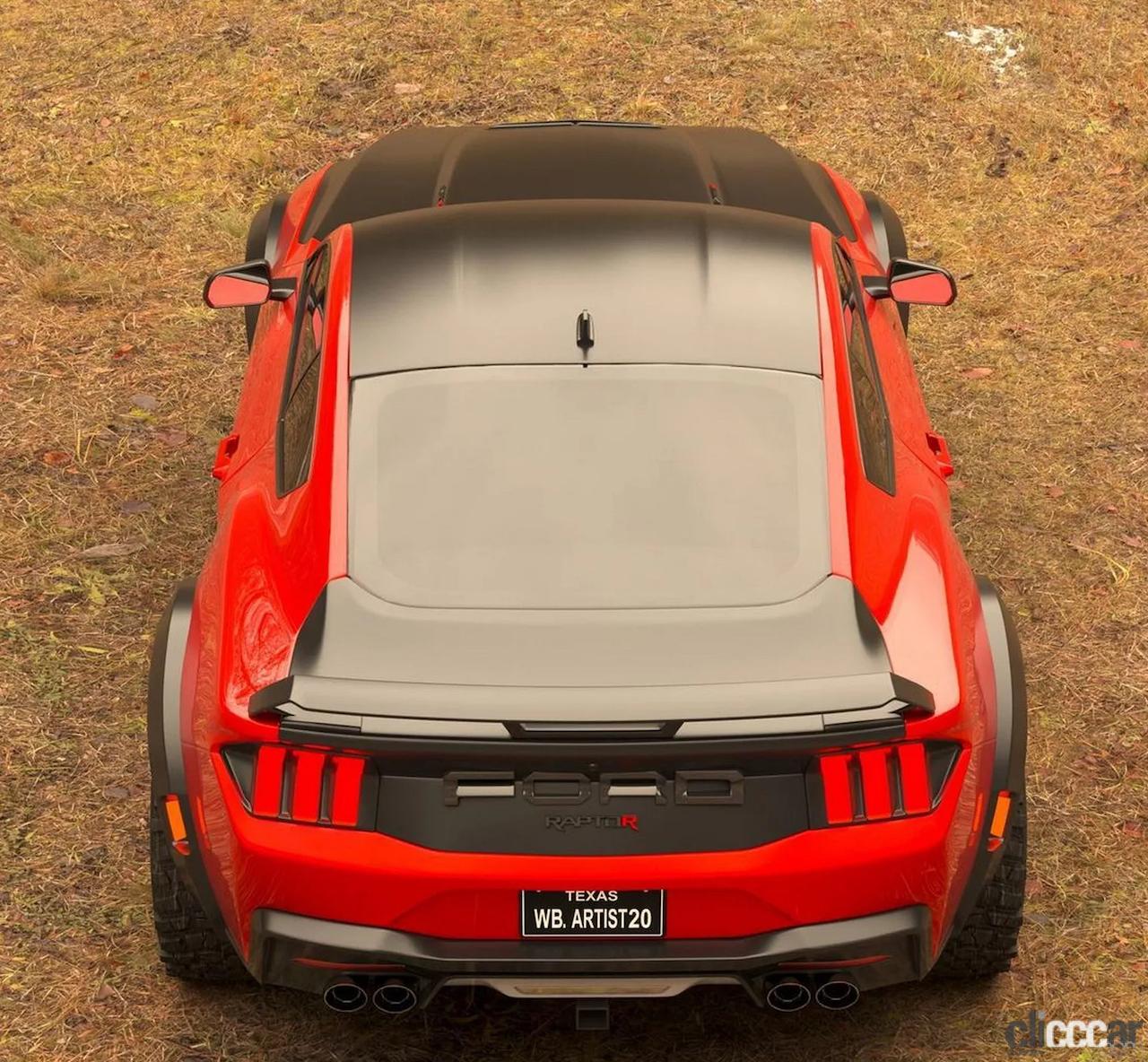 Ford Mustang Raptor R Rendering 5 画像｜フォード・マスタングに「ラプターr」投入。価格は1200万円オーバー