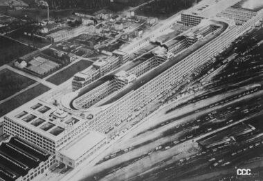 1928年のリンゴット工場全景