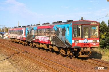 5月28日から順次引退する鹿島臨海鉄道のガルパン列車