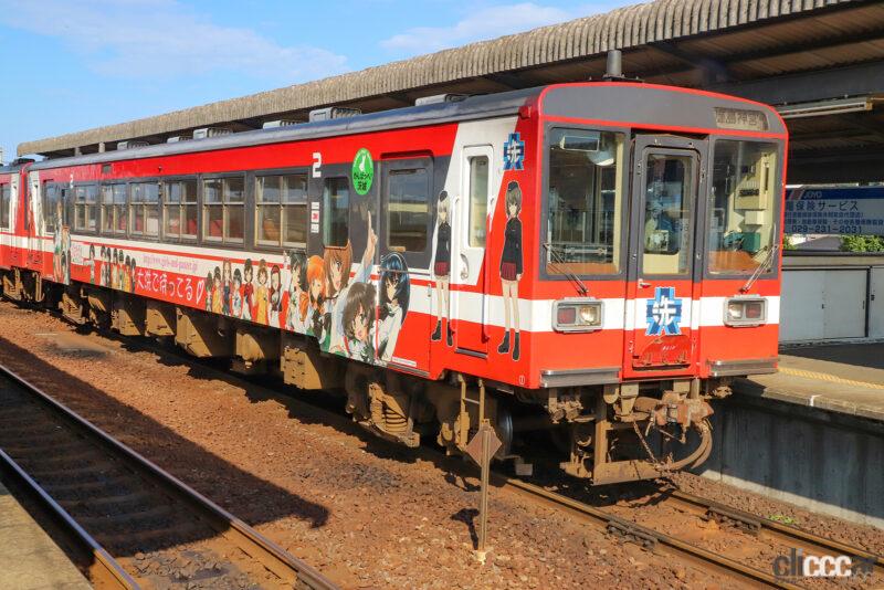 「アニメの聖地を走る「ガルパン列車」が運行終了。引退イベントも開催」の2枚目の画像