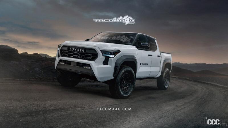 Tacoma-Trailhunter-Front-white 画像|こんなピックアップが欲しい Tacoma-Trailhunter-Front-white 画像|こんなピックアップが欲しい