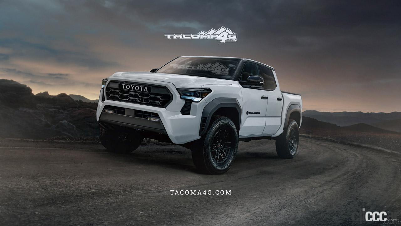 Tacoma-Trailhunter-Front-white 画像｜こんなピックアップが欲しい