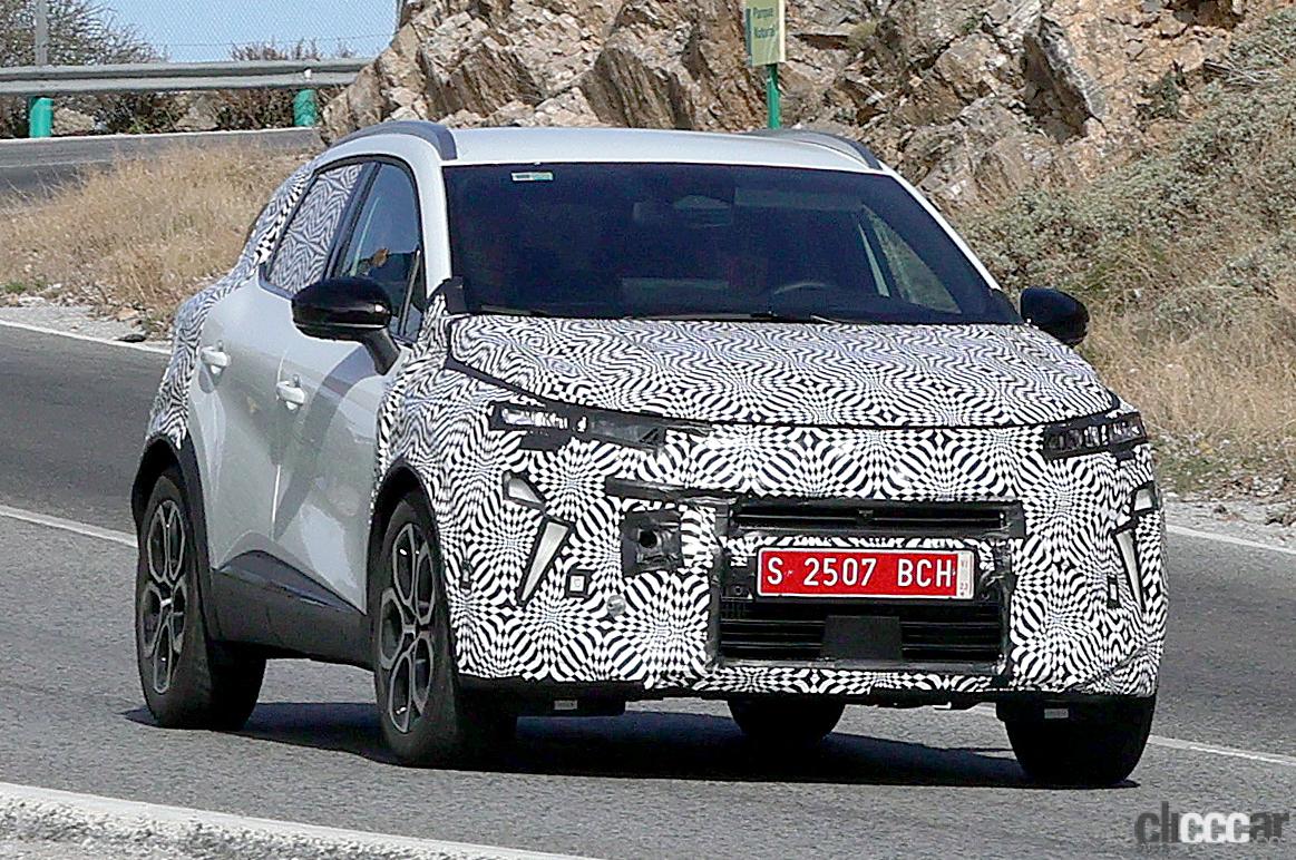 Renault Capture_001 画像｜ルノー「キャプチャー」改良型は内部が進化。三菱「ASX」より先行してデビューへ ...