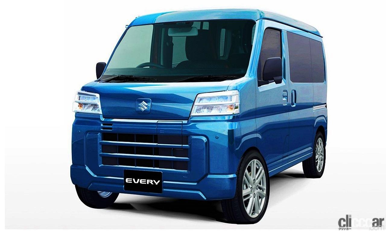 SUZUKI_EVERY 画像｜トヨタ、ダイハツ、スズキの協業はBEV商用軽バンで