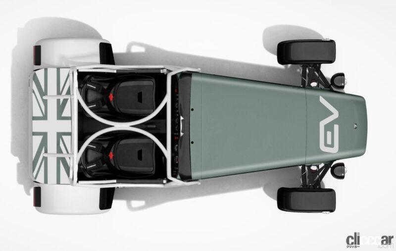 「ケータハム「EV セブン」電動スポーツコンセプトカーを発表」の1枚目の画像