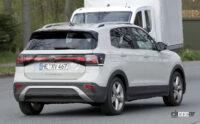 VW最小SUV「T-Cross」改良型の新デザインが分かっちゃった!? 2023年後半デビューへ - Spy shot of secretly tested future car