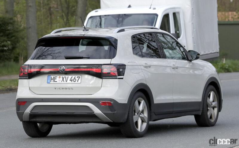 「VW最小SUV「T-Cross」改良型の新デザインが分かっちゃった!? 2023年後半デビューへ」の8枚目の画像