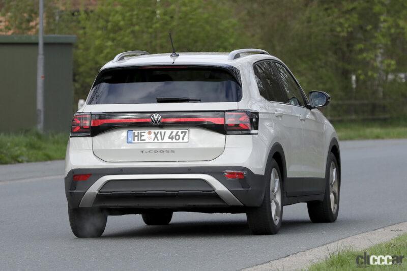 「VW最小SUV「T-Cross」改良型の新デザインが分かっちゃった!? 2023年後半デビューへ」の10枚目の画像