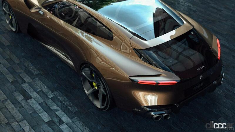 「イタルデザインのデザイナーが提案するフェラーリ「SB12 GTC」に注目」の9枚目の画像