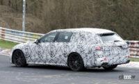 史上最強直4エンジン搭載！メルセデスのスーパーワゴン・AMG「E53」新型がニュルを疾走 - Spy shot of secretly tested future car