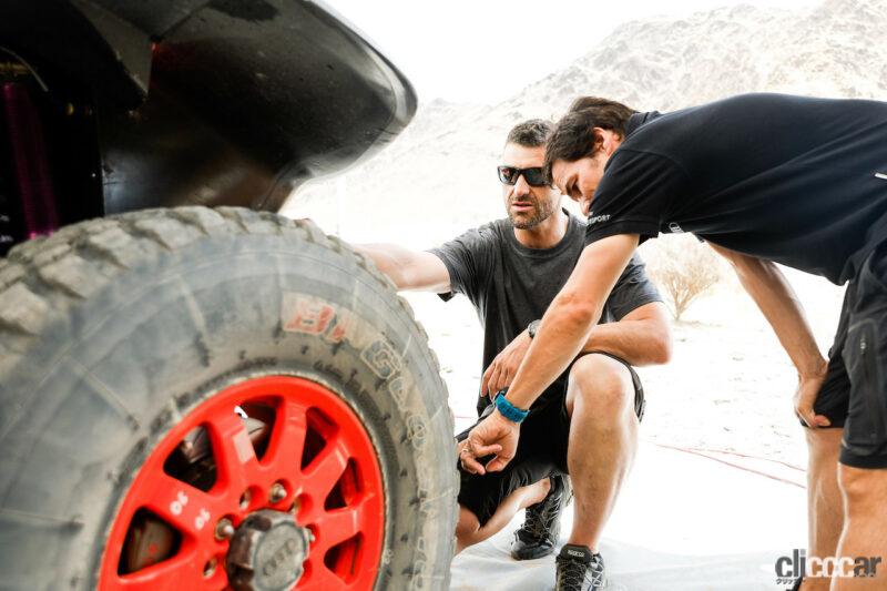 「BEVの「Audi RS Q e-tron」でダカールラリーに挑むアウディ。2024年に向けてサウジアラビアでテストを実施」の3枚目の画像