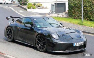 ポルシェ 911 GT3 改良型プロトタイプ　スパイショット