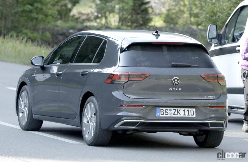 「VW「ゴルフ 8」初の大幅改良へ！ 最後のガソリンモデルはヘッドライトがスリムに進化」の11枚目の画像