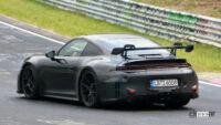 ポルシェ 911 GT3 改良型プロトタイプ　スパイショット