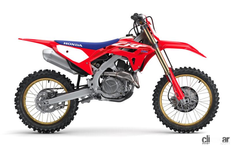 「世界で闘うモトクロス競技専用車・ホンダ「CRF450R」にカラーリングを変更した新型が登場」の5枚目の画像