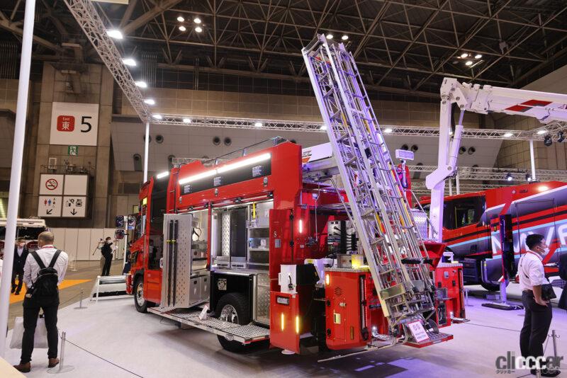 「消防車も電動化！ 時代の先端を行くモリタの消防車を見てきた【東京国際消防防災展2023】」の17枚目の画像