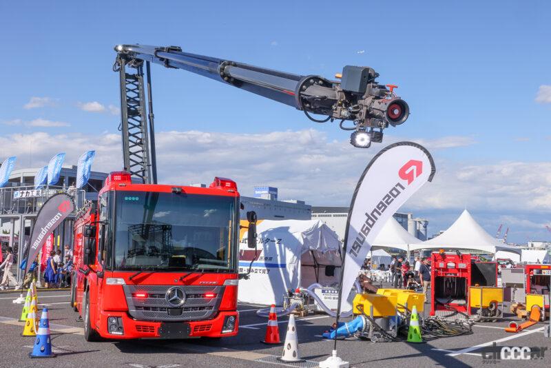 「最新消防車からクラシック消防車まで、様々な消防車が東京ビッグサイトに大集合!【東京国際消防防災展2023】」の9枚目の画像