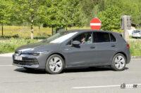 VW「ゴルフ8.5」は2024年内に登場？ 改良型デザインをプレビュー - Spy shot of secretly tested future car