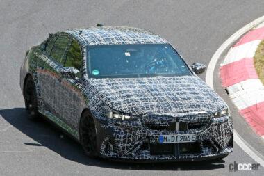 BMW M5 次期型プロトタイプ　スパイショット