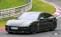 ポルシェ「パナメーラ」は生き続ける！ 次期型がニュルブルクリンクで最終調整 - Porsche Panamera Ring 3