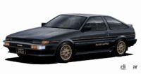 モデル末期の1986年1月、限定400台と謳われ販売されたトレノBlack Limited