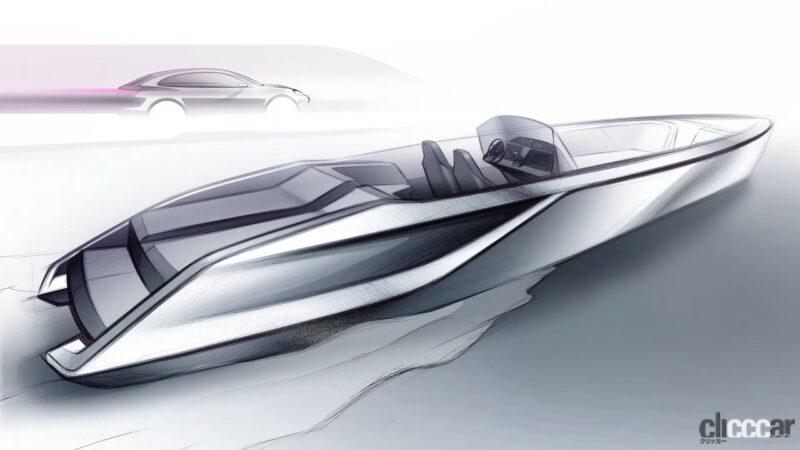 「ポルシェ「マカン」次期型EVが電動ボートにトランスフォーム!? ティザーイメージ公開」の7枚目の画像
