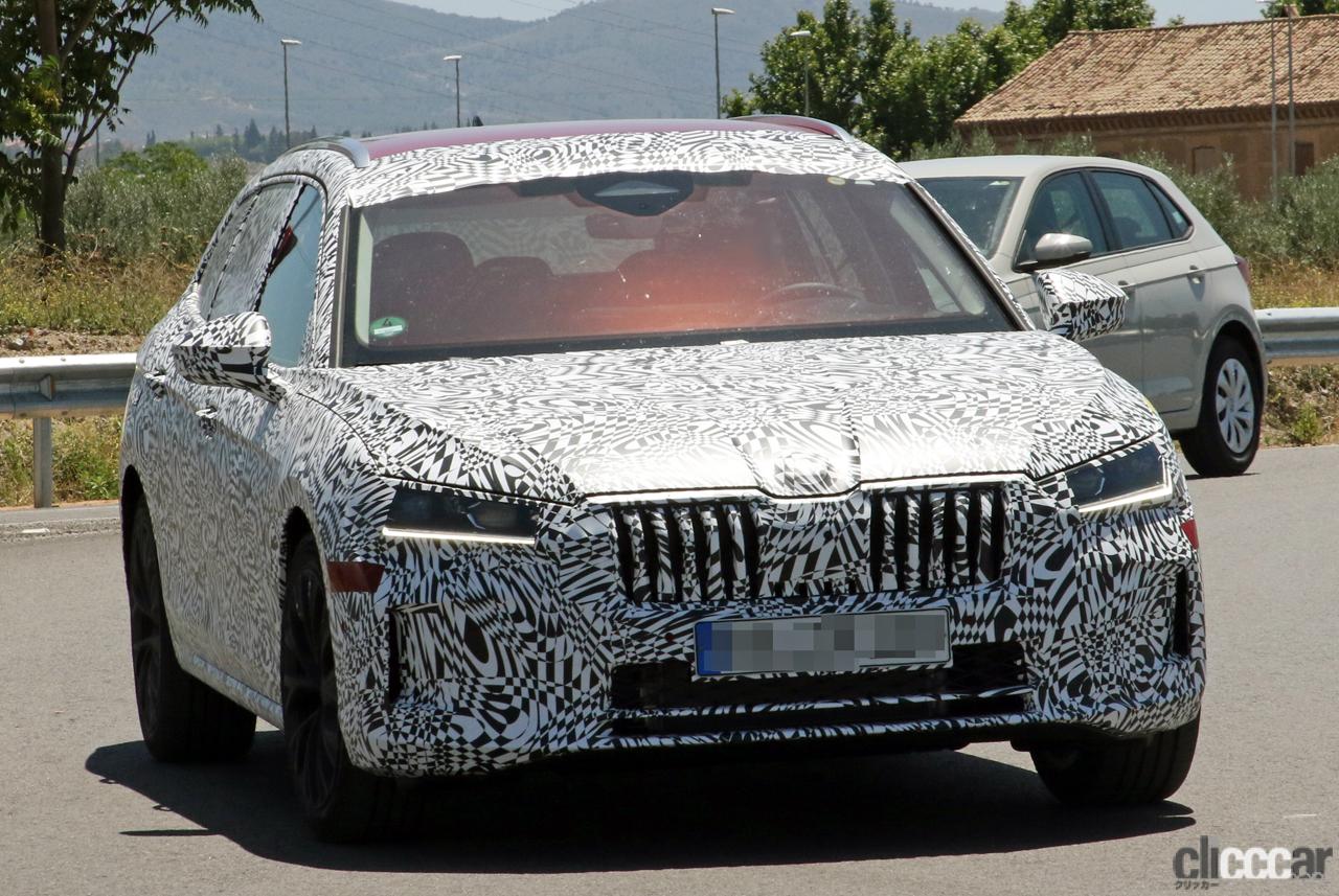 BMWを真似てみた!? シュコダ「スペルブ ワゴン」次期型はディーゼル搭載のVWグループ最終モデルに