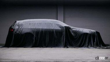 BMW M5ツーリング 新型プロトタイプ ティザーイメージ