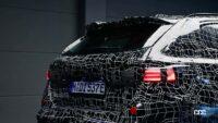 BMW M5ツーリング 新型プロトタイプ ティザーイメージ