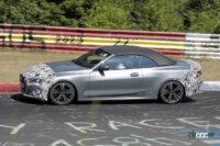 「BMW「4シリーズ カブリオレ」改良型、ニュルブルクリンクで高速テスト中！テールライトはM4 CSLに似てる？」の4枚目の画像ギャラリーへのリンク