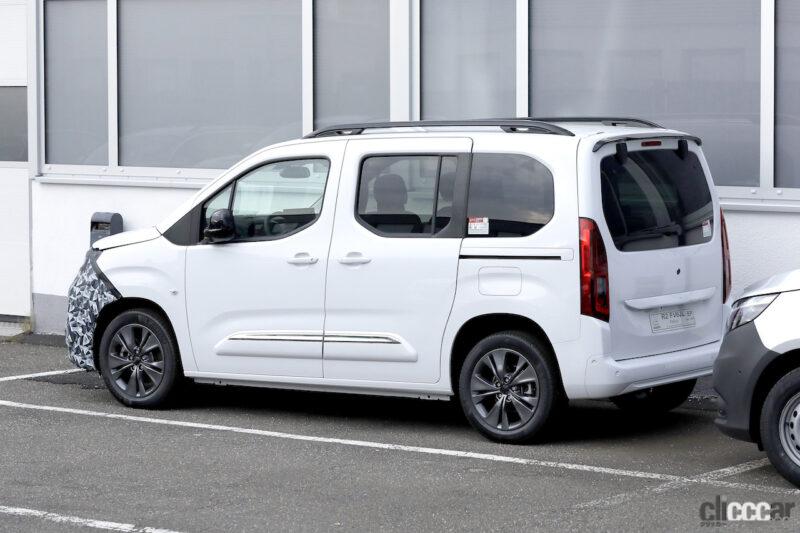 「ベルランゴ／リフター／ドブロの兄弟車、オペルは「コンボ」。電動車両の「コンボeライフ」は日本導入もあり!?」の6枚目の画像