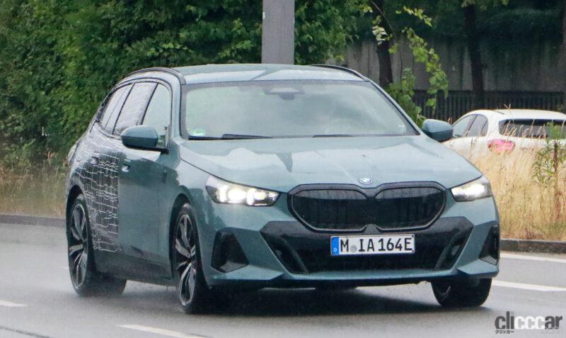 「BMWの電動5シリーズにもワゴン導入。『i5ツーリング』がフロントデザインを完全キャッチ」の2枚目の画像
