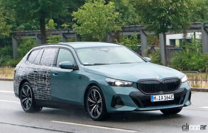 「BMWの電動5シリーズにもワゴン導入。『i5ツーリング』がフロントデザインを完全キャッチ」の4枚目の画像