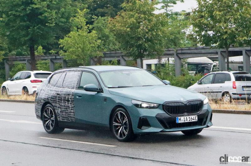 「BMWの電動5シリーズにもワゴン導入。『i5ツーリング』がフロントデザインを完全キャッチ」の5枚目の画像