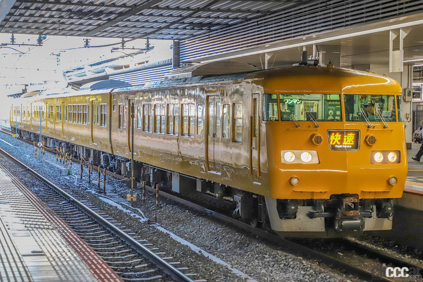 引退する前に見届けよう。国鉄の名車・117系の定期運用が7月21日で終了
