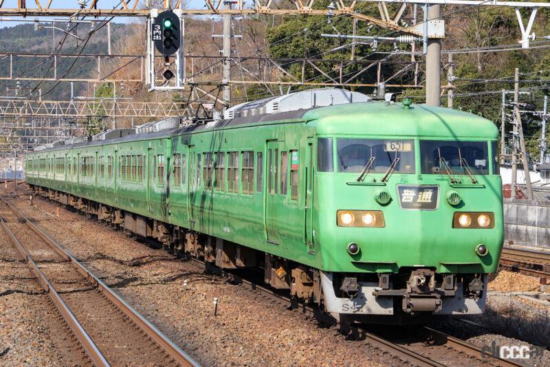 「引退する前に見届けよう。国鉄の名車・117系の定期運用が7月21日で終了」の10枚目の画像