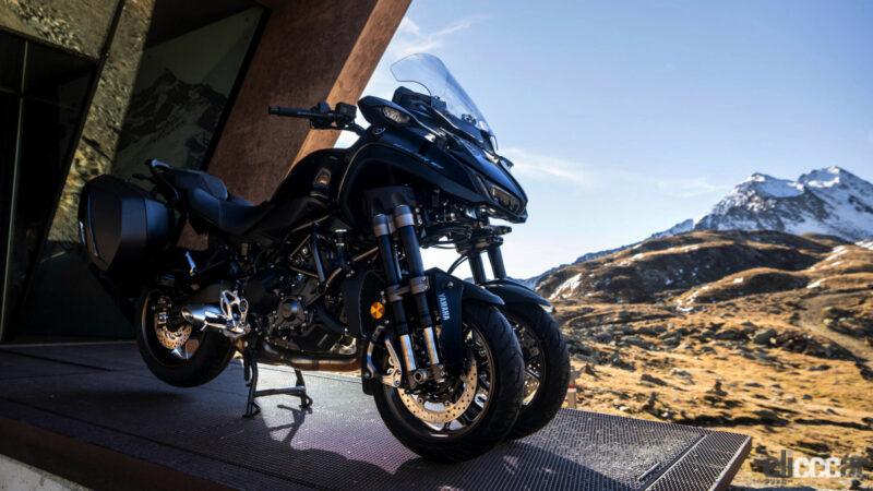 「ヤマハが大型3輪バイクの新型「ナイケンGT」を国内発売。排気量を888ccにアップ、ナビ機能対応TFTメーターなど便利装備も満載」の7枚目の画像