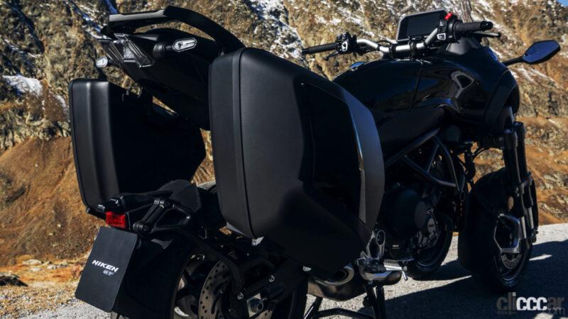 「ヤマハが大型3輪バイクの新型「ナイケンGT」を国内発売。排気量を888ccにアップ、ナビ機能対応TFTメーターなど便利装備も満載」の9枚目の画像